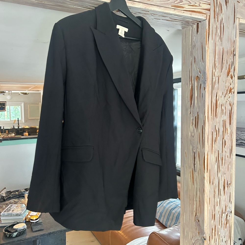 H&M Women's Black Blazer Large